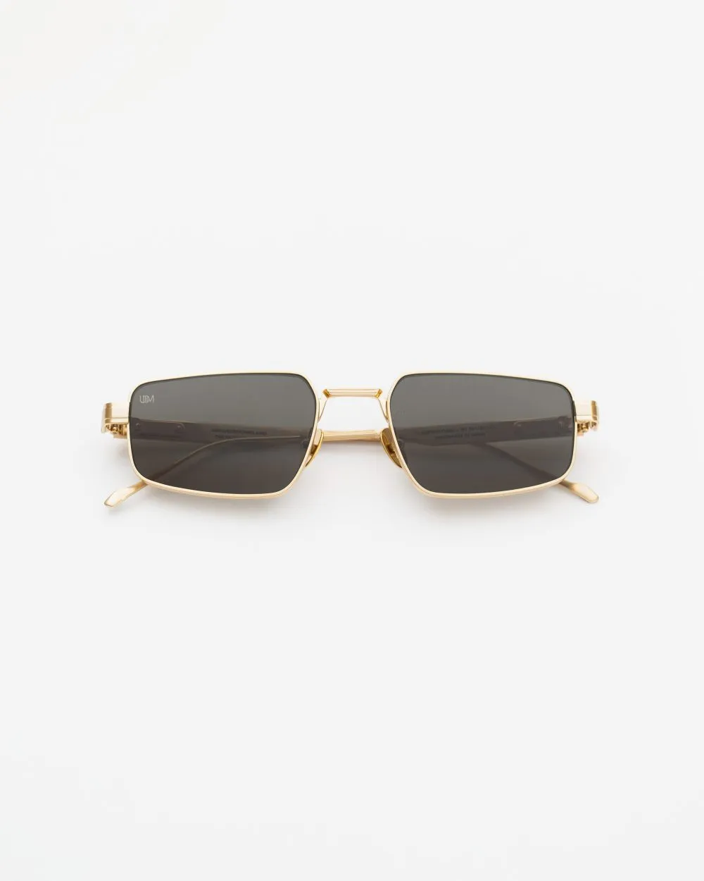 SUPERSTUDIO+ sunglasses gold metal color by UNIQUEDESIGNMILANO