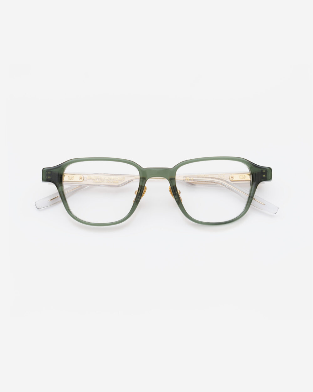 Frame 44 Green Optical Eyewear by Uniquedesignmilano