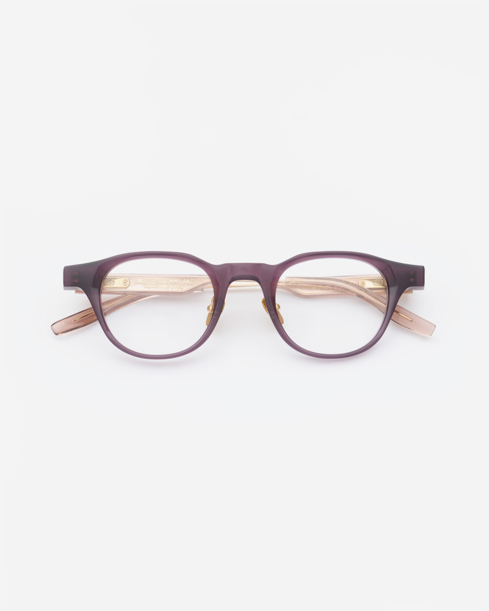 Frame 45 Plum Optical Eyewear by Uniquedesignmilano