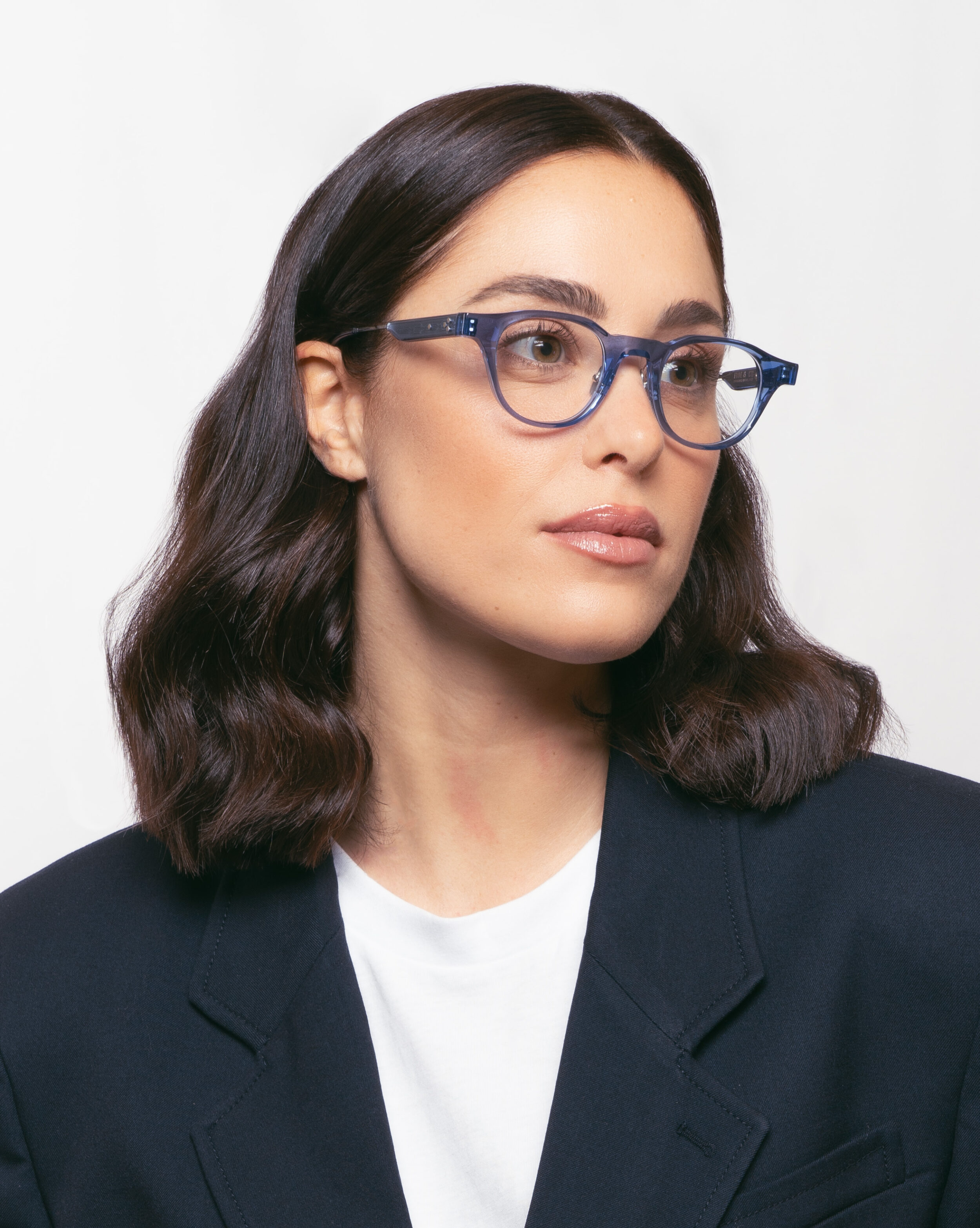 Frame 45 Light Blue Optical Eyewear by Uniquedesignmilano
