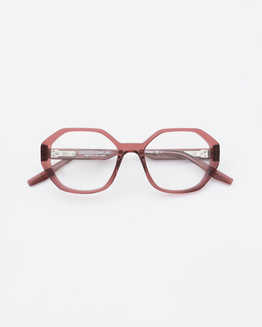 Frame 46 Rosewood Optical Eyewear by Uniquedesignmilano