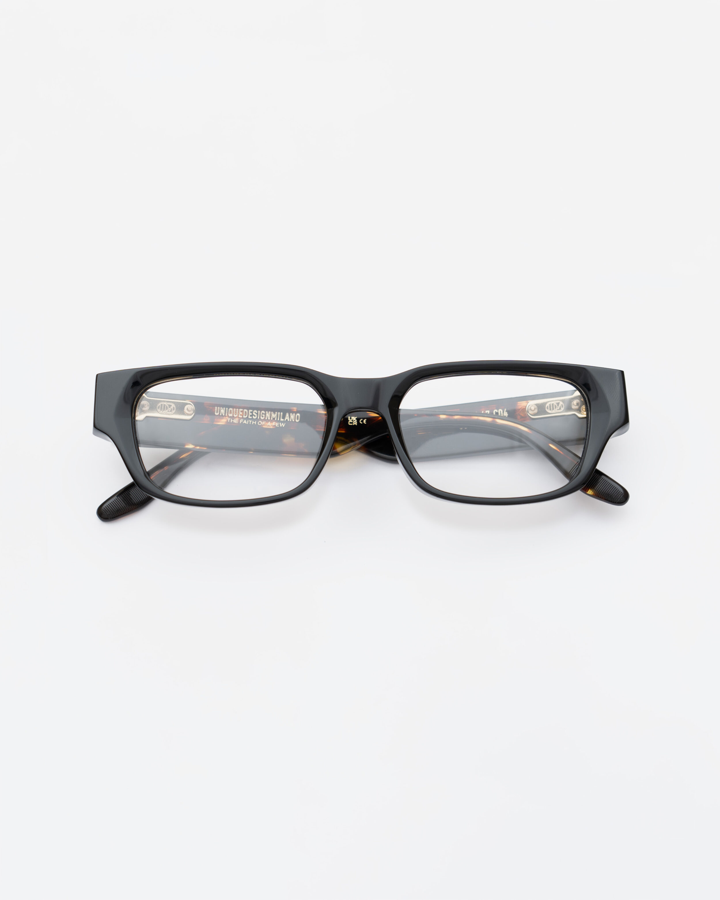 Frame 47 Black Optical Eyewear by Uniquedesignmilano