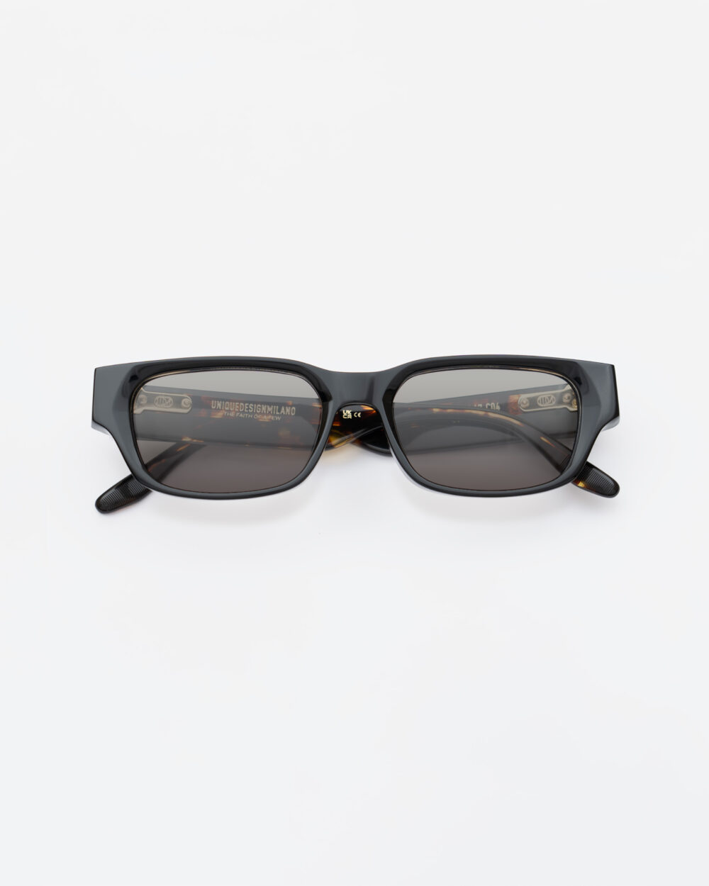 Frame 47 Black Sunglasses by Uniquedesignmilano