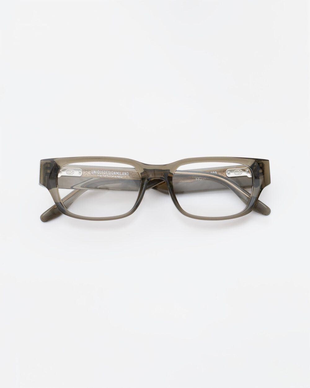 Frame 47 Kaki Optical Eyewear by Uniquedesignmilano