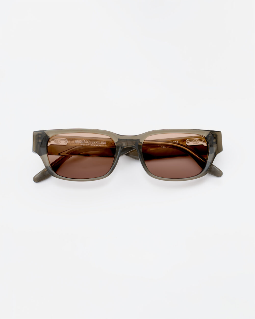 Frame 47 Kaki Sunglasses by Uniquedesignmilano