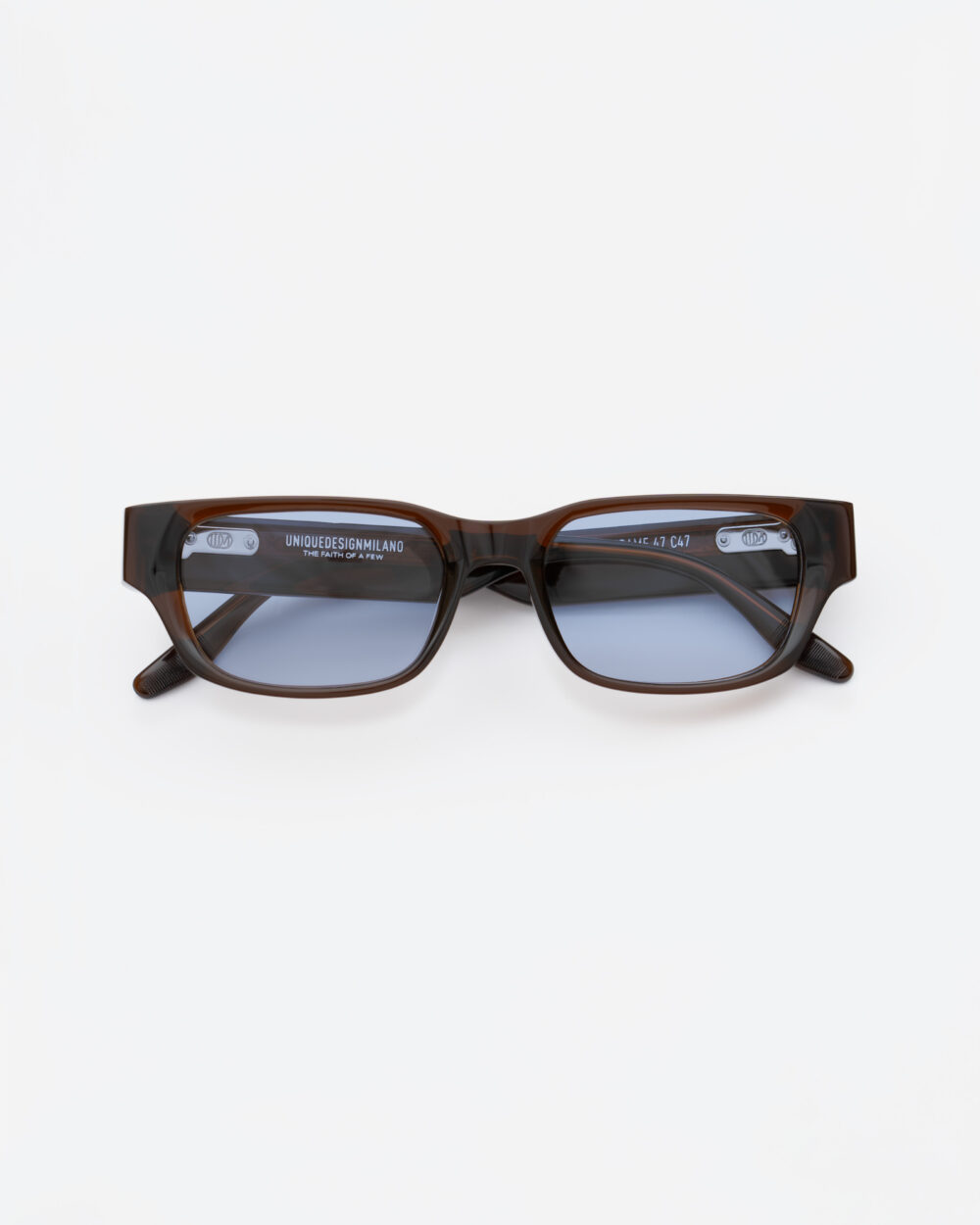 Frame 47 Amber Sunglasses by Uniquedesignmilano