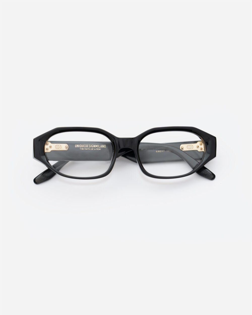 Frame 48 Black Optical Eyewear by Uniquedesignmilano