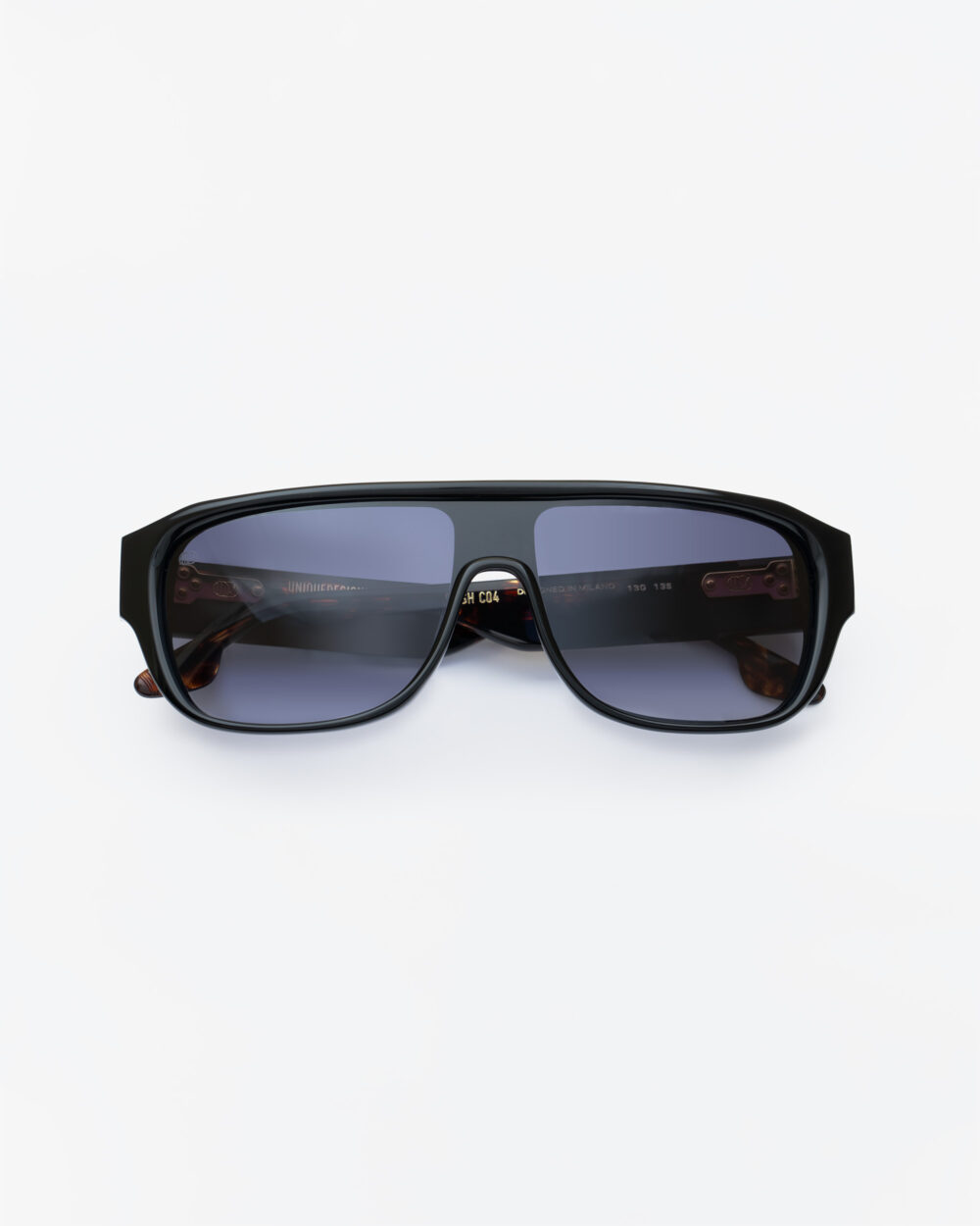 Rush Sunglasses Black Eyewear by Uniquedesignmilano