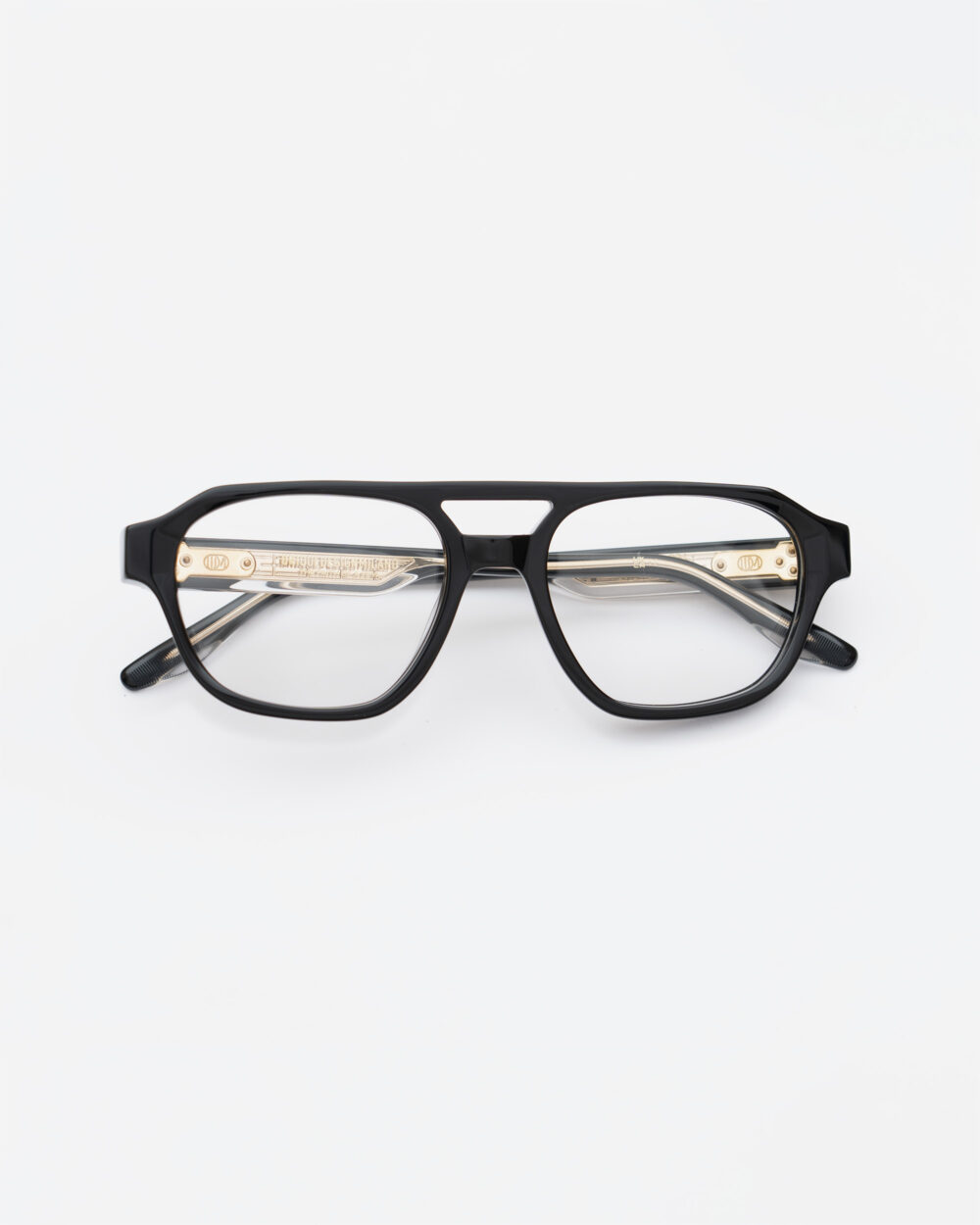 The Richie Optical Black Eyewear by Uniquedesignmilano