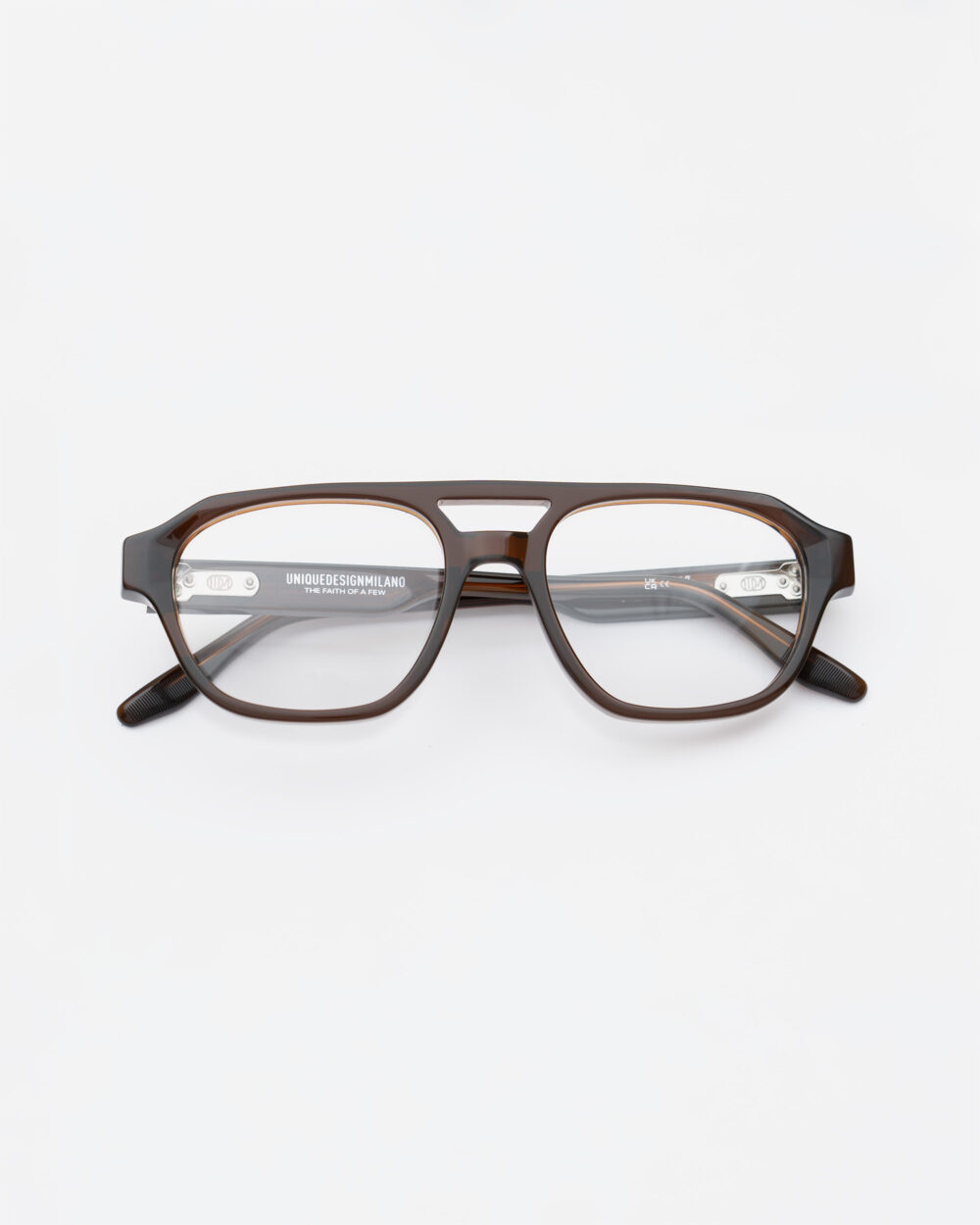 The Richie Optical Amber Eyewear by Uniquedesignmilano