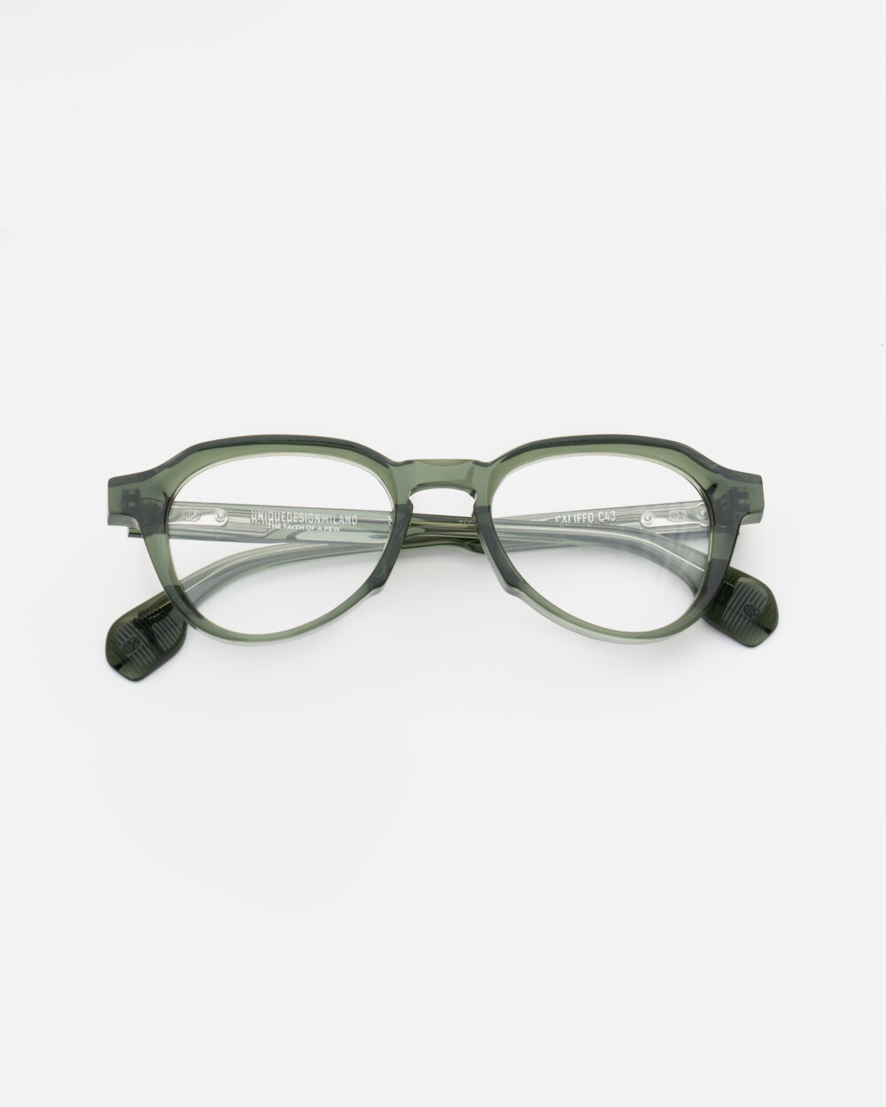 Califfo eyeglasses sage green Eyewear by Uniquedesignmilano