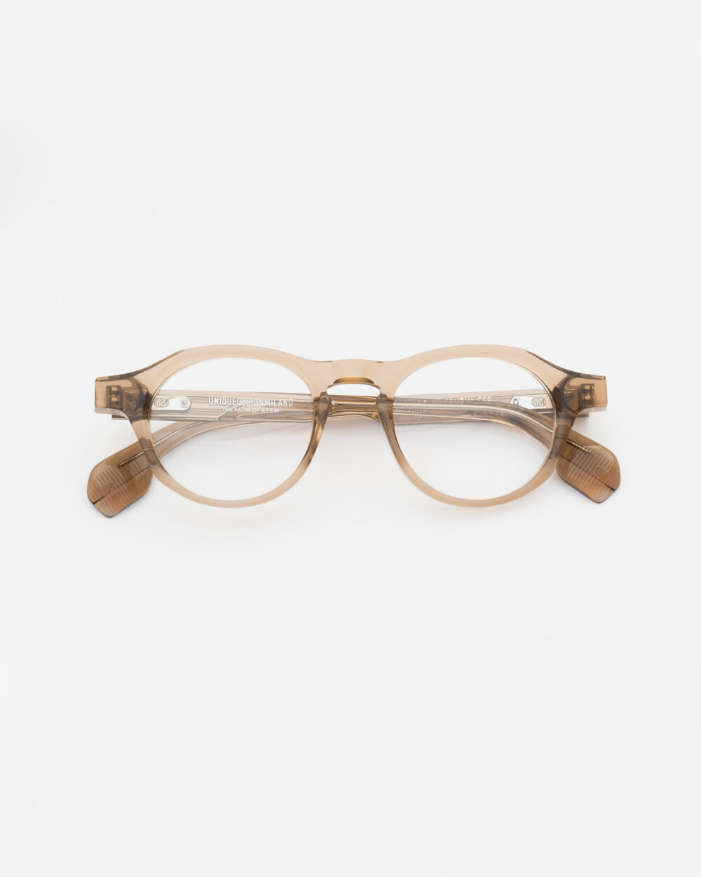 Champagne supernova eyeglasses champagne Eyewear by Uniquedesignmilano