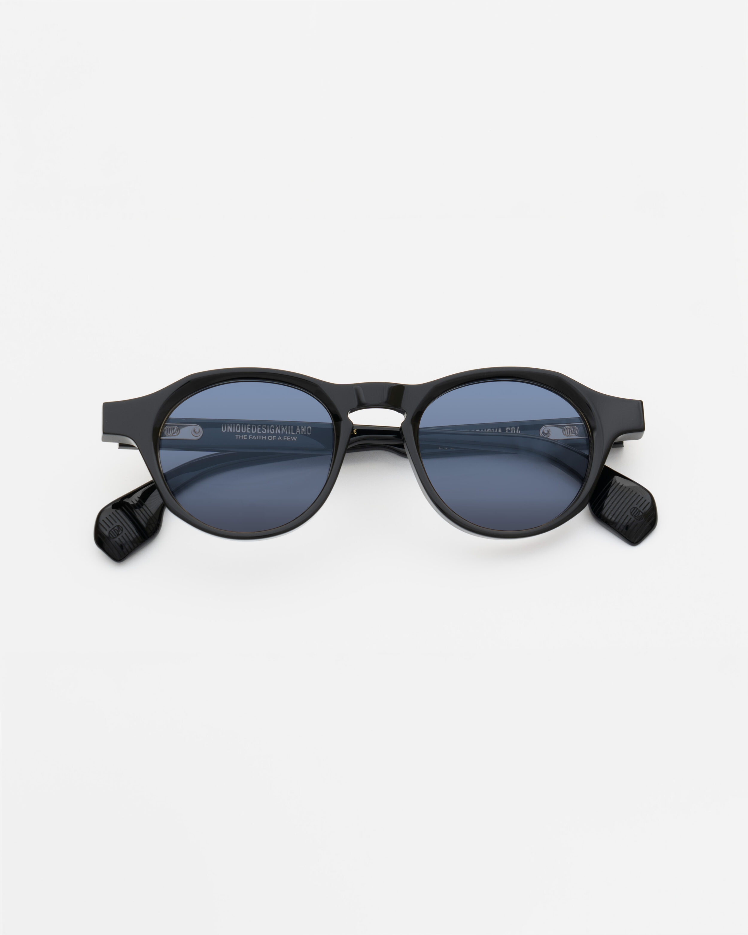 Champagne supernova Sunglasses Black Eyewear by Uniquedesignmilano