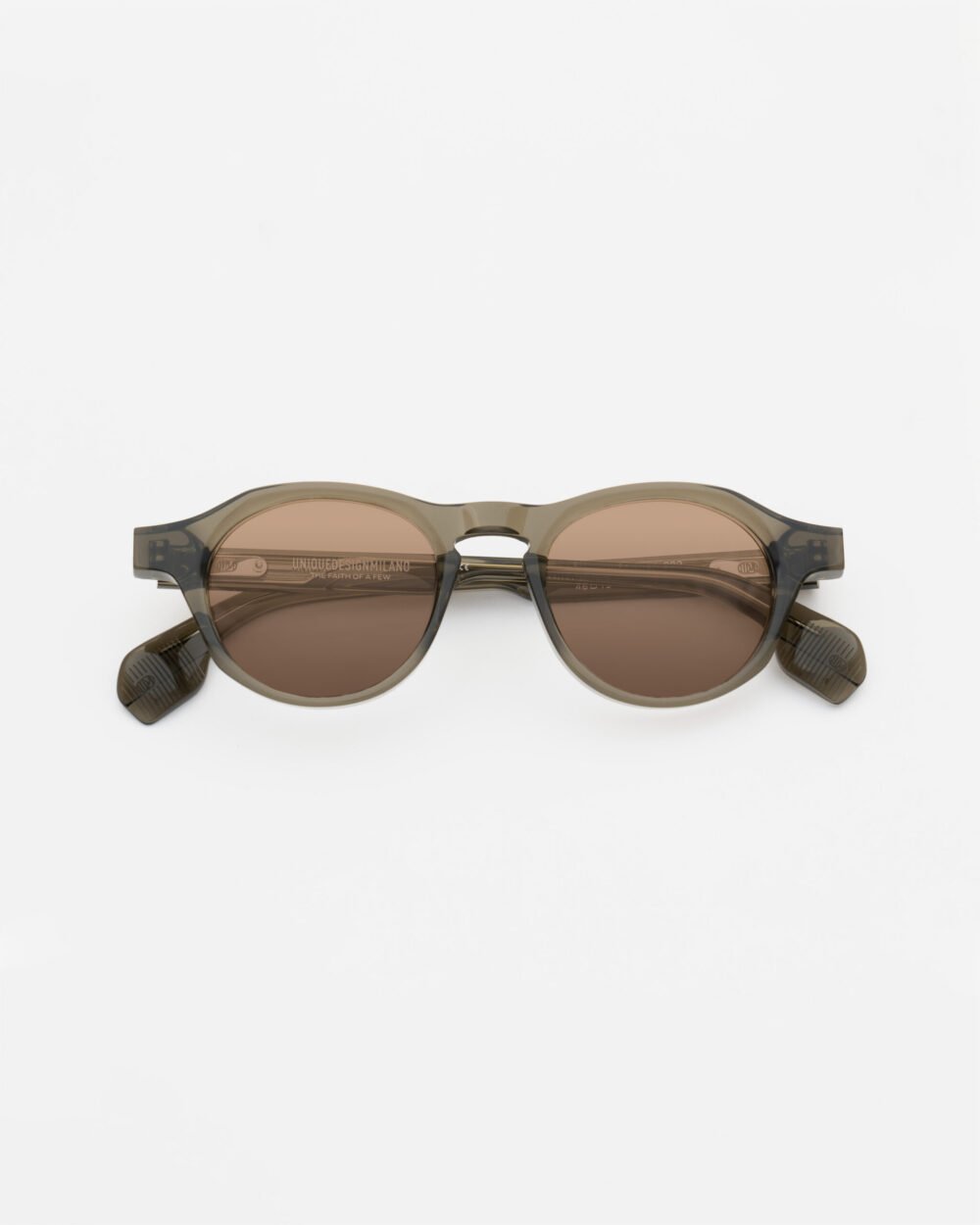 Champagne supernova Sunglasses kakiEyewear by Uniquedesignmilano