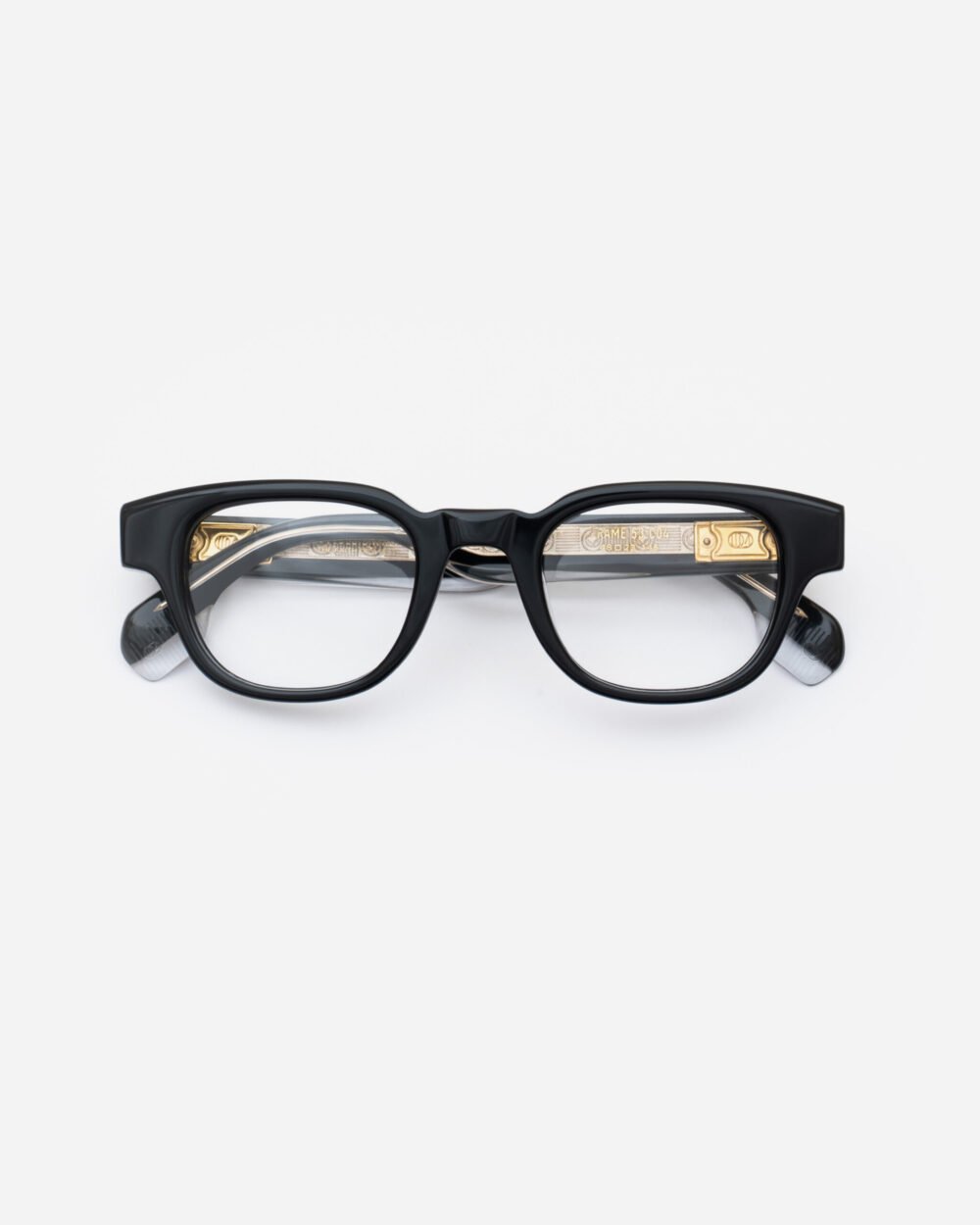 Frame 53 eyeglasses Black Eyewear by Uniquedesignmilano