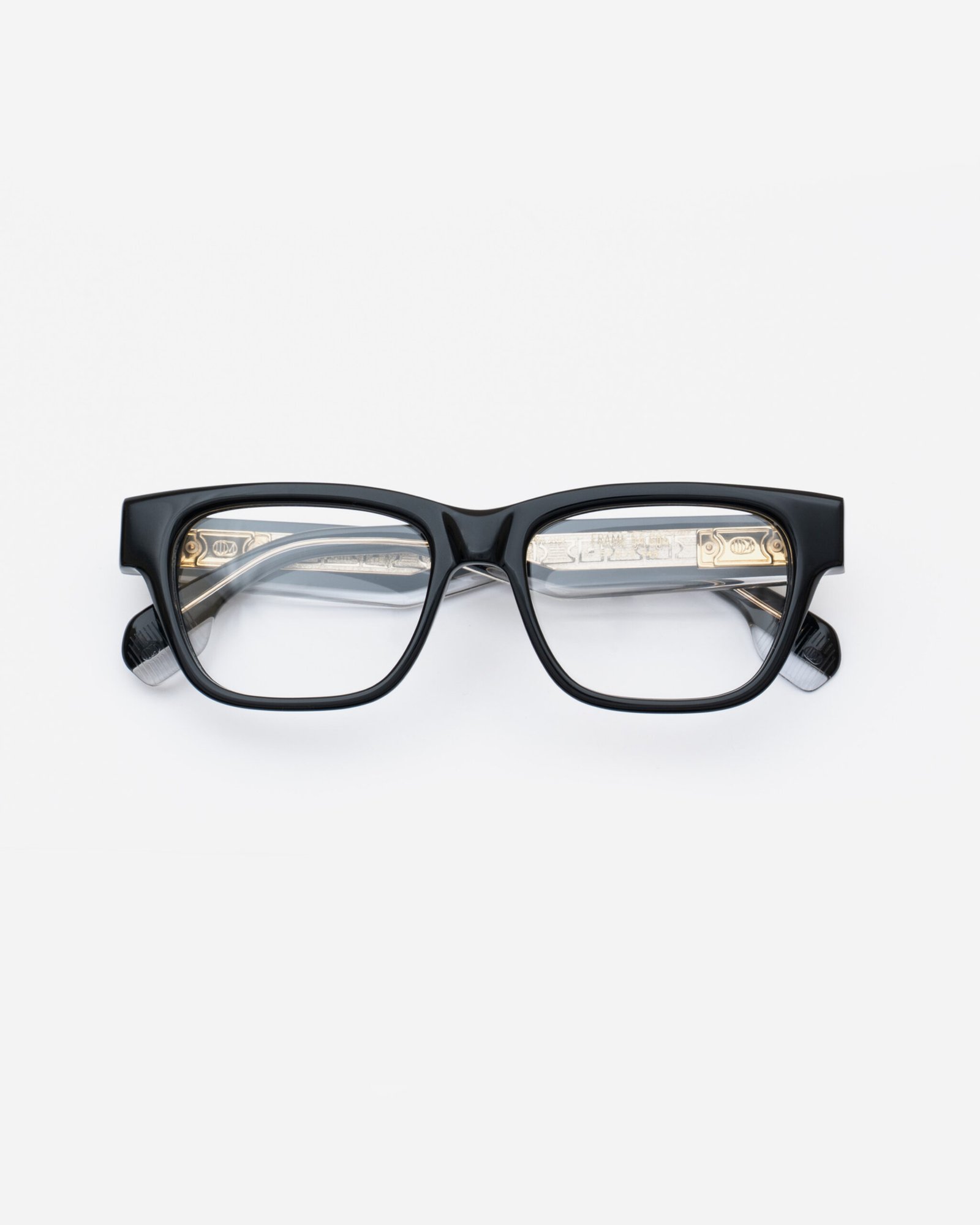 Frame 54 eyeglasses Black Eyewear by Uniquedesignmilano