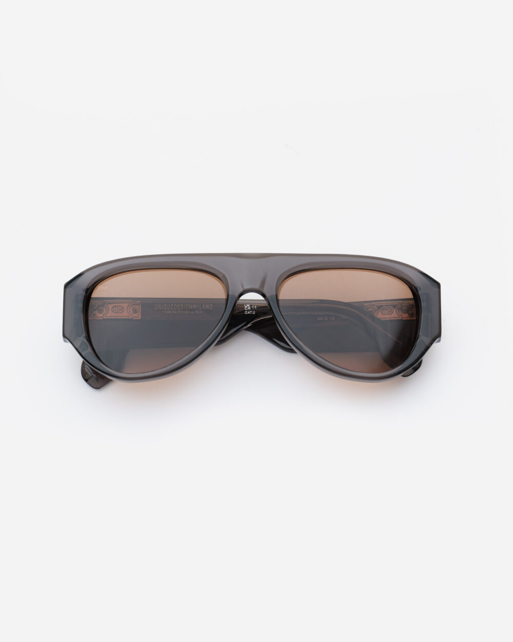 MASK OFF sunglasses grey Eyewear by Uniquedesignmilano