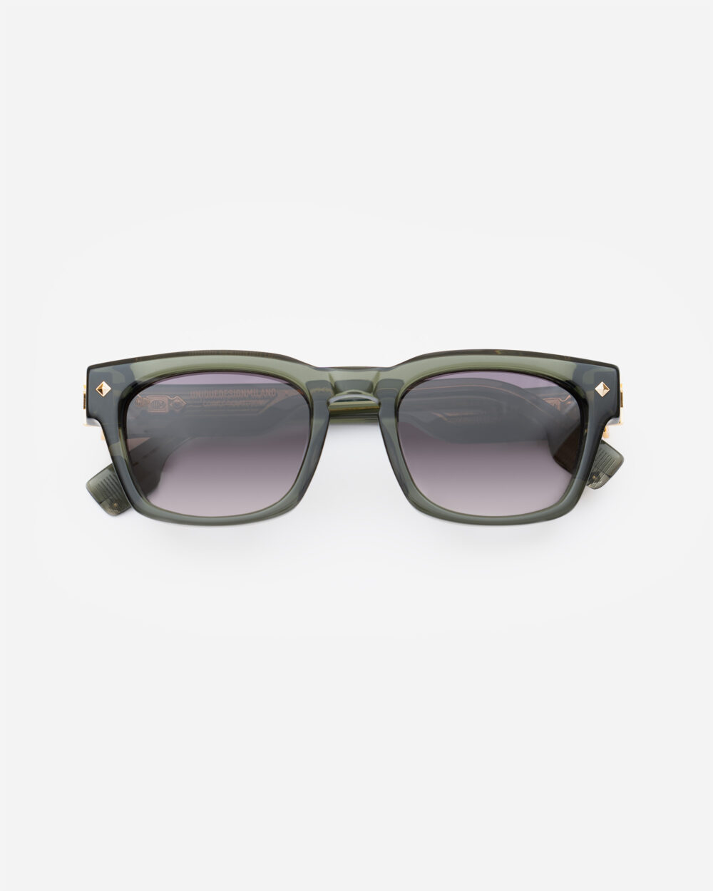 The Clarity green sunglasses, LUCE COLLECTION by UNIQUEDESIGNMILANO