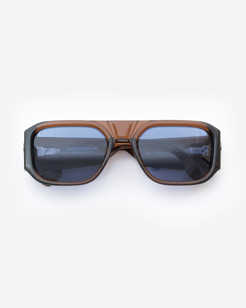 The Flame brown sunglasses, LUCE COLLECTION by UNIQUEDESIGNMILANO The Flame brown sunglasses, LUCE COLLECTION by UNIQUEDESIGNMILANO