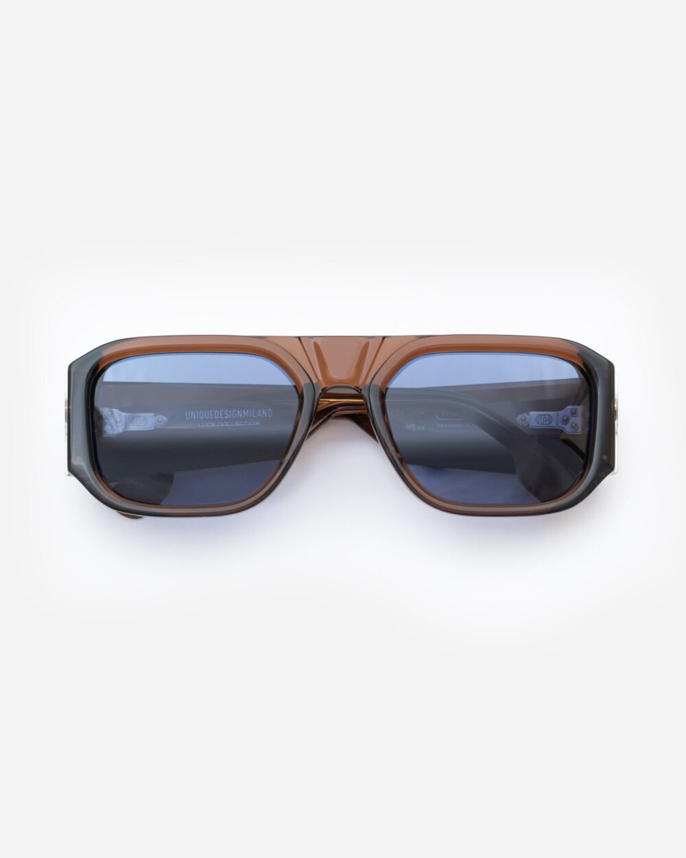 The Flame brown sunglasses, LUCE COLLECTION by UNIQUEDESIGNMILANO The Flame brown sunglasses, LUCE COLLECTION by UNIQUEDESIGNMILANO