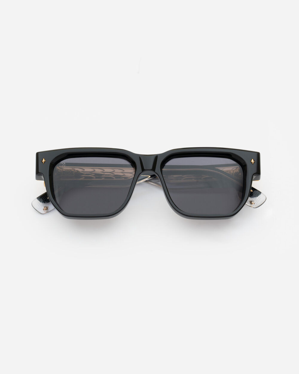 The Spark black sunglasses, LUCE COLLECTION by UNIQUEDESIGNMILANO