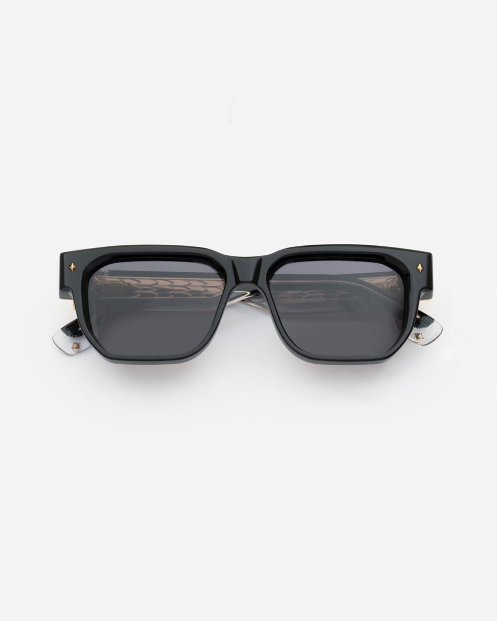 The Spark black sunglasses, LUCE COLLECTION by UNIQUEDESIGNMILANO