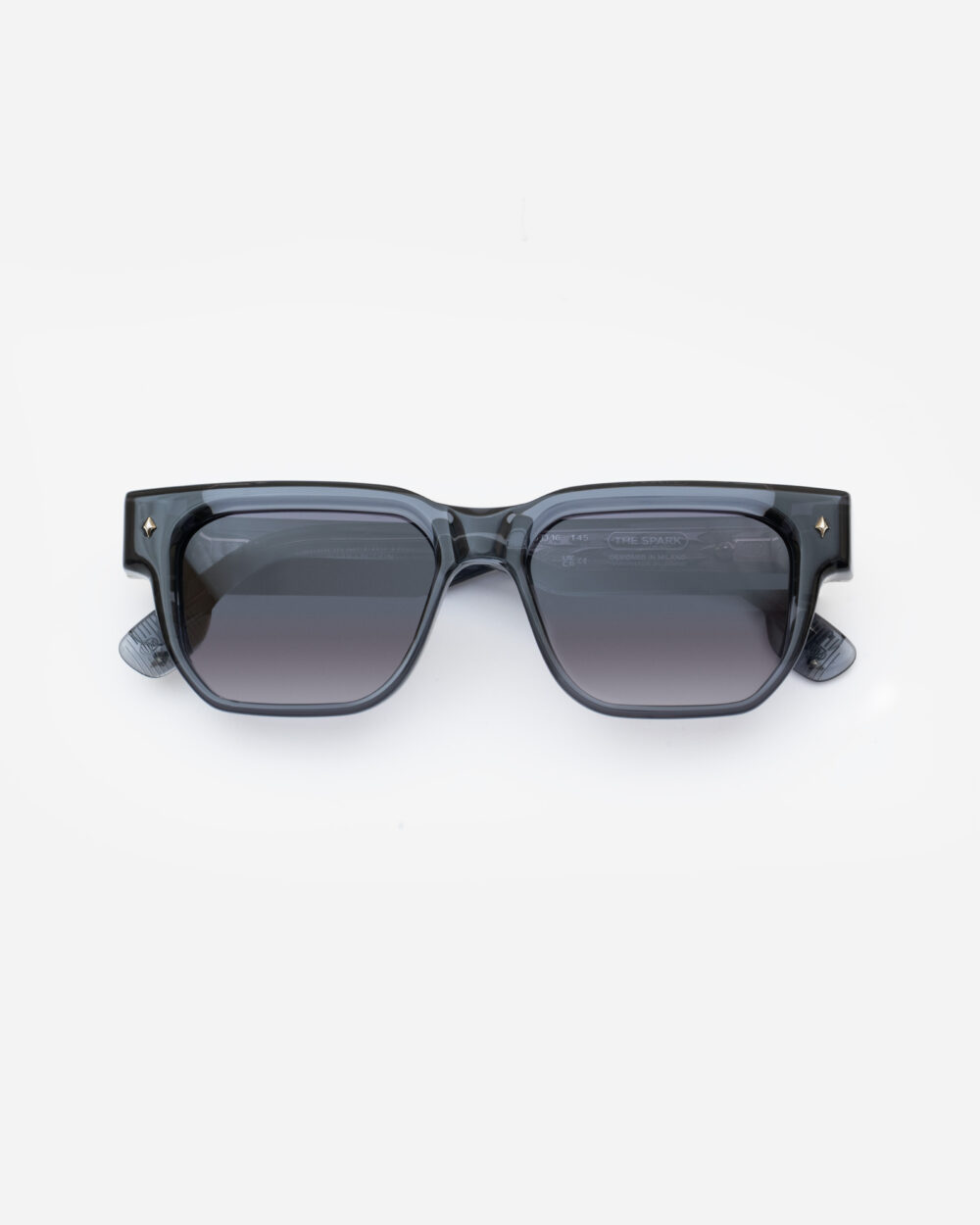The Spark grey sunglasses, LUCE COLLECTION by UNIQUEDESIGNMILANO