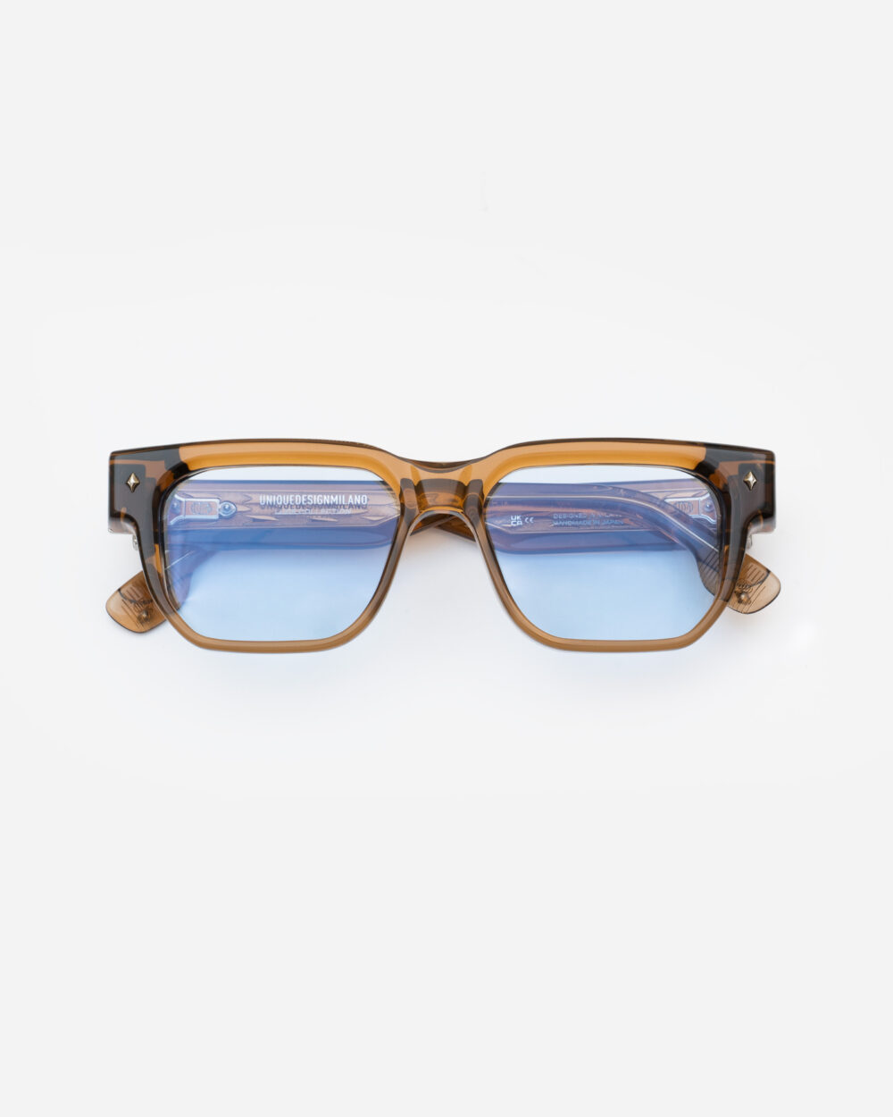 The Spark Brown sunglasses, LUCE COLLECTION by UNIQUEDESIGNMILANO