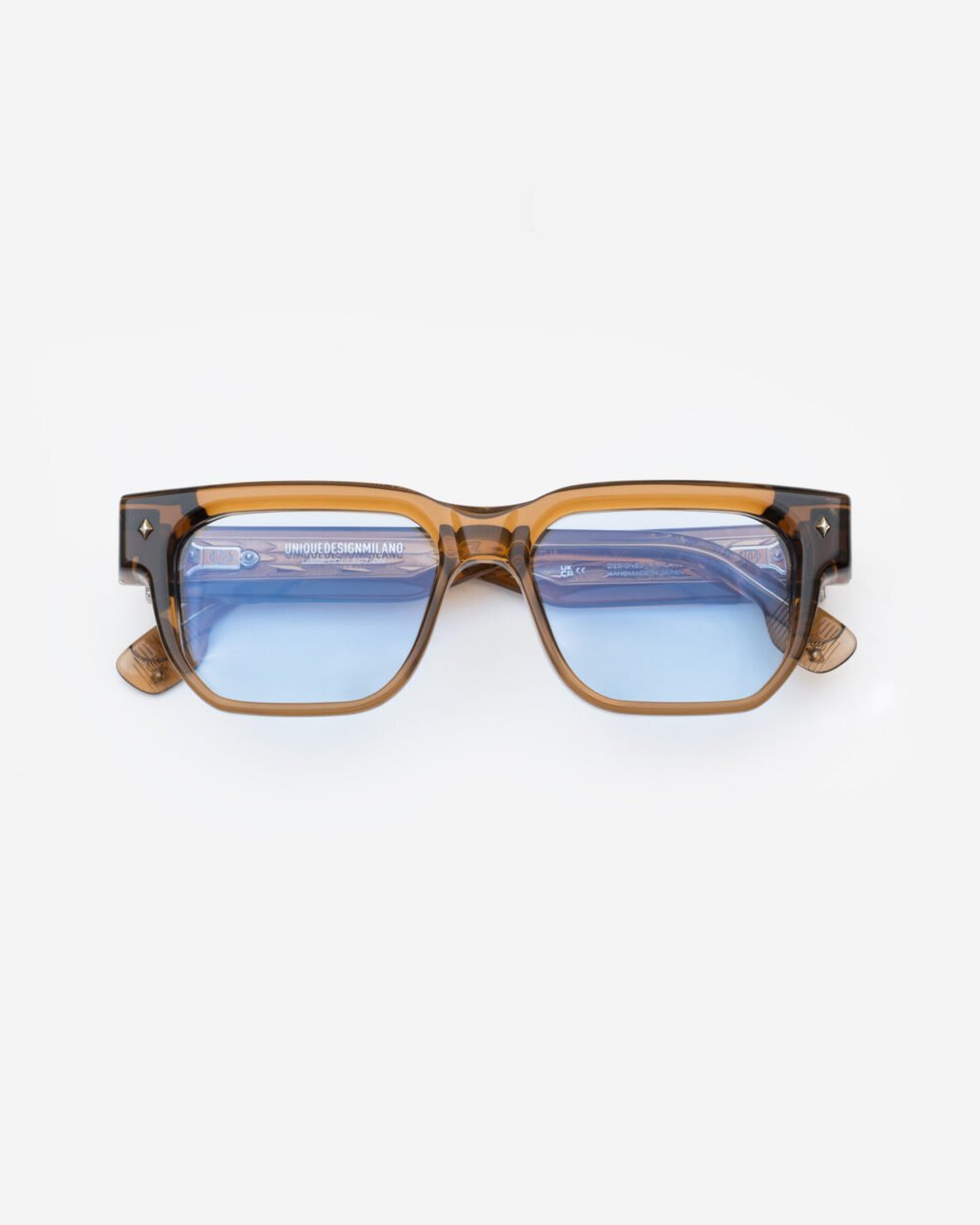 The Spark Brown sunglasses, LUCE COLLECTION by UNIQUEDESIGNMILANO