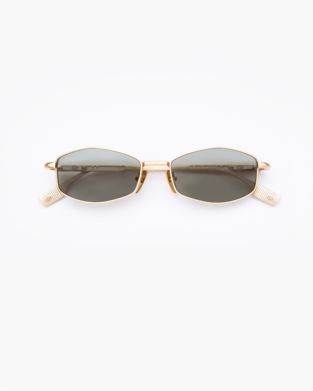 ALHAMBRA titanium shiny gold sunglasses by Uniquedesignmilano
