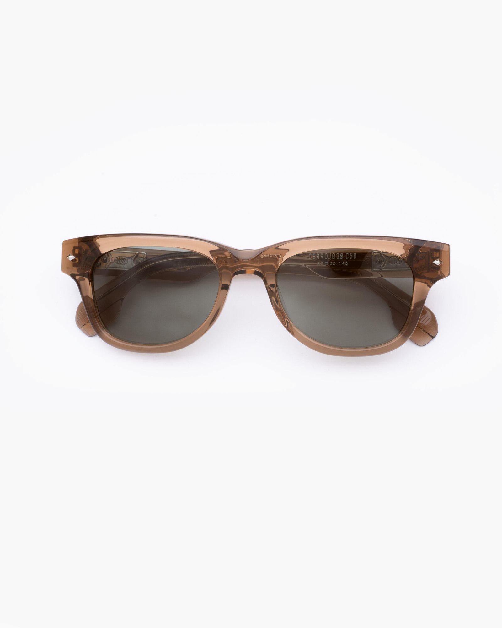 CERROJO38 sunglasses nude brown Eyewear by Uniquedesignmilano