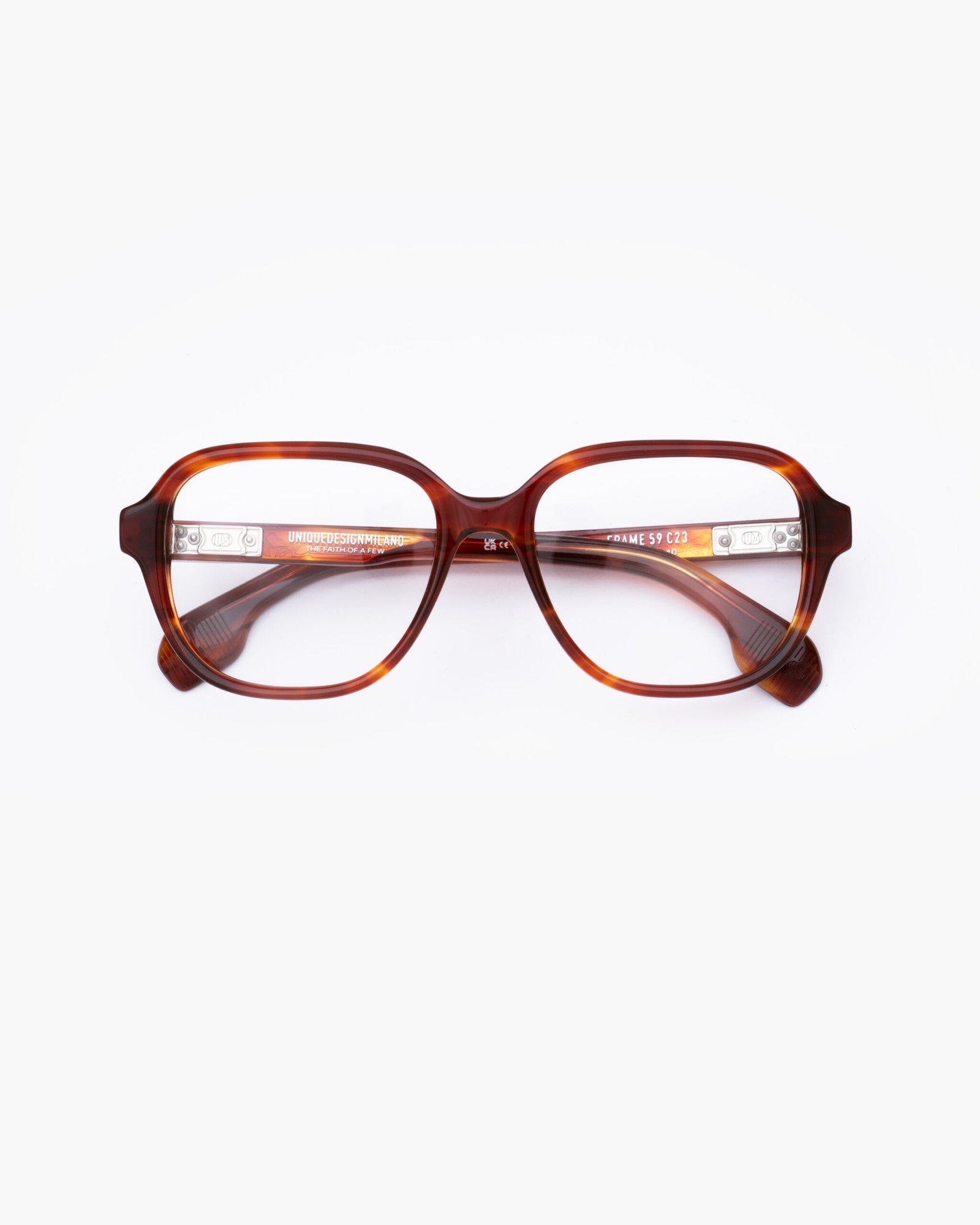 FRAME 59 tortoise optical Eyewear by Uniquedesignmilano