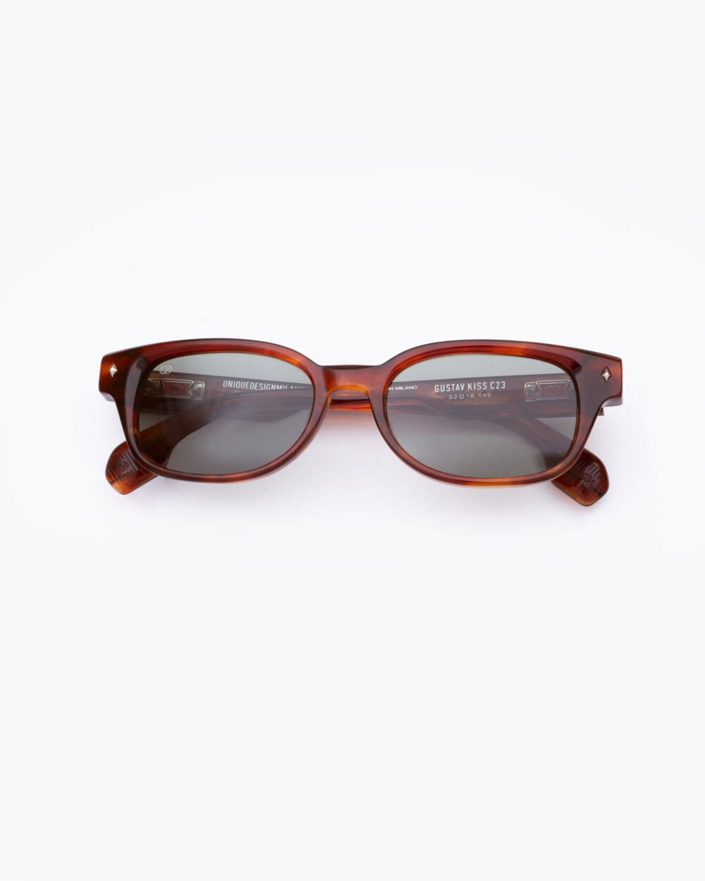GUSTAV KISS sunglasses tortoise Eyewear by Uniquedesignmilano