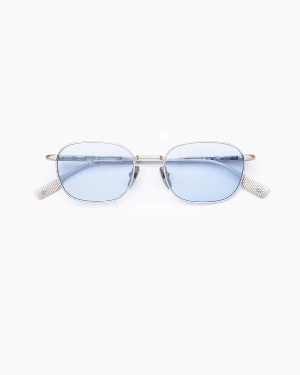 MUGHAL titanium silver sunglasses by Uniquedesignmilano