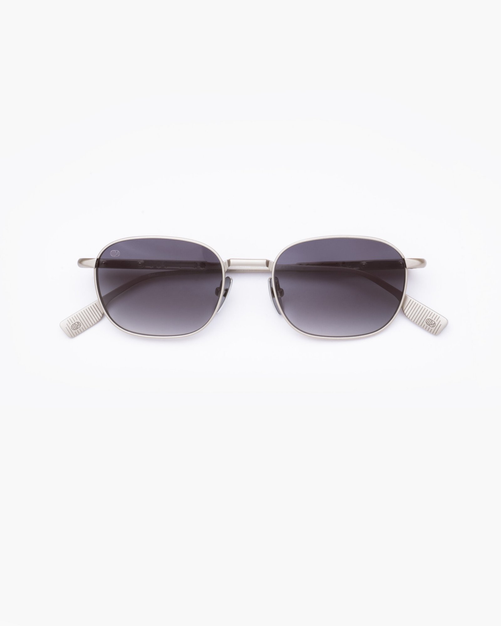MUGHAL titanium silver sunglasses by Uniquedesignmilano