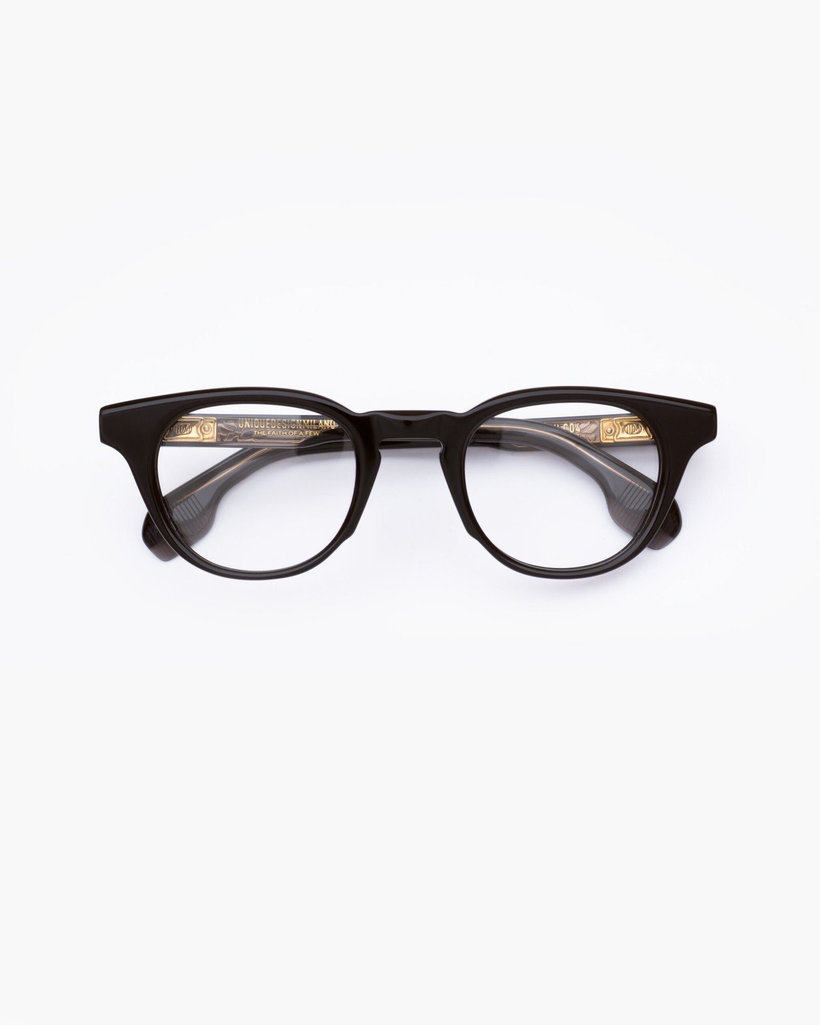 OLBRICH black optical Eyewear by Uniquedesignmilano