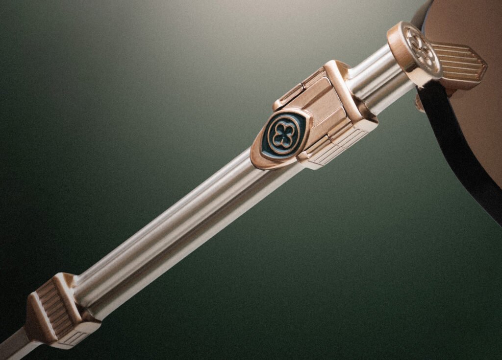 LUCE by UNIQUEDESIGNMILANO titanium temple detail